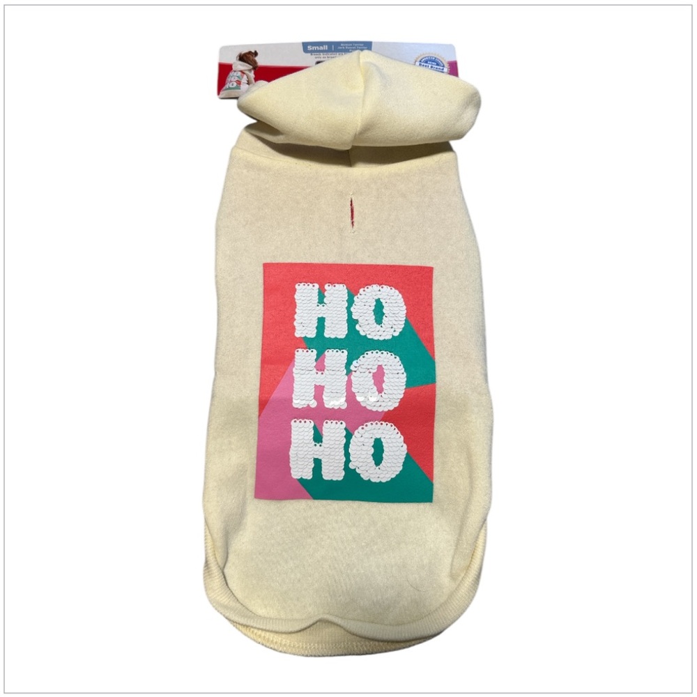 🎉HP🎉 Dog Sequin Christmas sweatshirt size Small NWT